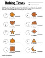 Grade 4 MATH Worksheets | Gingerbread Cookie Theme