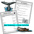 Glaciers of Kenai Fjords Reading and Science Comprehension Activity Pack