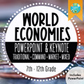 Geography: Types of Economies - PowerPoint & Keynote Presentation