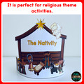 Nativity Headband Craft | Christmas Craft | Religious Christian Sunday School