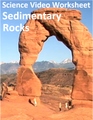 Intro to Sedimentary Rocks. Video sheet, Google Forms, Easel & more (V3)