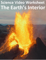 Intro to the Earth's Interior. Video sheet, Google Forms, Easel & more (V2)