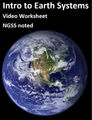 Intro to Earth Systems. Video sheet, Google Forms, Easel & more (V2).