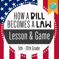 Geography and United States Government: How A Bill Becomes A Law Lesson Game