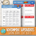 Types of Government — What If Governments Had Superheroes? + PowerPoint