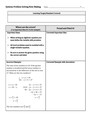 Systems Problem Solving Thin Slicing Lesson - 8th Grade Math 8.EE.8c