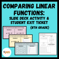 Comparing Linear Functions: Grade 8 Math