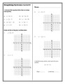 Level Ups: Math Graphing Systems of Equations 8th Grade Math