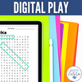 Spanish Music Vocabulary Word Search - la música búsqueda de palabras activity