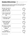 Social/Emotional Worksheets and Activities - Snowman Theme