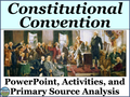 The Constitutional Convention PowerPoint Note Guide Primary Source Analysis Map