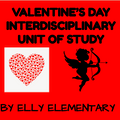  VALENTINE'S DAY UNIT WITH READING, WRITING & CRAFTS - 2ND-4TH GRADES