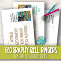 Geography Warm Ups Bell Ringer Activities for the Beginning of Class (SET #2)