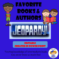 Favorite Intermediate Books and Authors Jeopardy