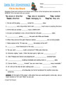 Winter Homophones Worksheets