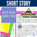 French Unit 11 - Super 7 Verbs Past - Reading Comprehension Story & Activities