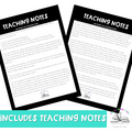 Character Traits Interactive Notebook pages