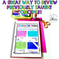Character Traits Interactive Notebook pages