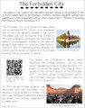 The Forbidden City: Differentiated Readings and Activities