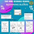 Decodable Readers Beginning Blends Pl, Pr, Dr, Tr