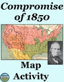 The Compromise of 1850 Map Activity