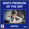 Math Digital Problem of the Day: Set 3 (Metric)