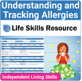 Essential Life Skills Activity - How to Create an Allergy Tracking List