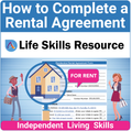 Essential Life Skills SPED Activity - A Rental Agreement