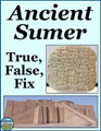 Ancient Sumer True False Fix