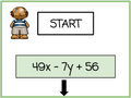 Pirate-Themed Advanced Equivalent Expressions Race