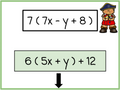 Pirate-Themed Advanced Equivalent Expressions Race