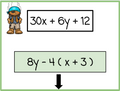 Pirate-Themed Advanced Equivalent Expressions Race