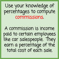 Tips, Sales Tax, Commissions, and Simple Interest