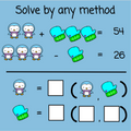 Systems of Equations Logic Picture Puzzles - Winter-Themed