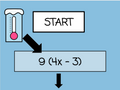 Equivalent Expressions Race - Winter-Themed