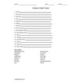 Horse Hoof Care Word Scramble