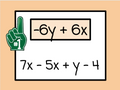 Combining Like Terms Race - Basketball-Themed  - Digital and Printable