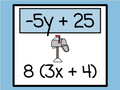 Distributive Property Race - Winter-Themed - Digital and Printable