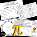 4 Pi Day Math Activities | Math & Art Projects | Coloring Circles | Pie Chart