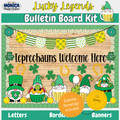 St. Patrick's Gnomes Bulletin Board Kit-March Lucky Charms Classroom Door Decor