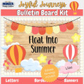 Spring Bulletin Board Kit-Hot Air Balloon Kindness Board-Back to School-Summer