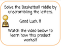 Equivalent Fractions with Number Chips - Basketball - Digital/Printable