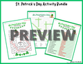 NO-PREP St. Patrick's Day Activities