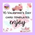 Valentine's Day Card Templates