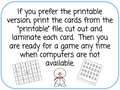 Simplifying Fractions Bingo - Digital and Printable - Winter-Themed