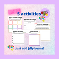 Easter Jelly Bean Activities - With Examples!