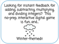 Integer Slide Game - Winter Version