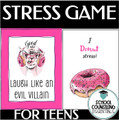 Stress Coping Skills Card Game Donut Stress A fun way to de-stress!