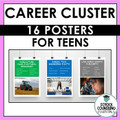 Career Cluster 16 Posters - CTE - Career Readiness