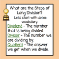 Basketball-Themed Long Division with Number Chips - Digital and Printable